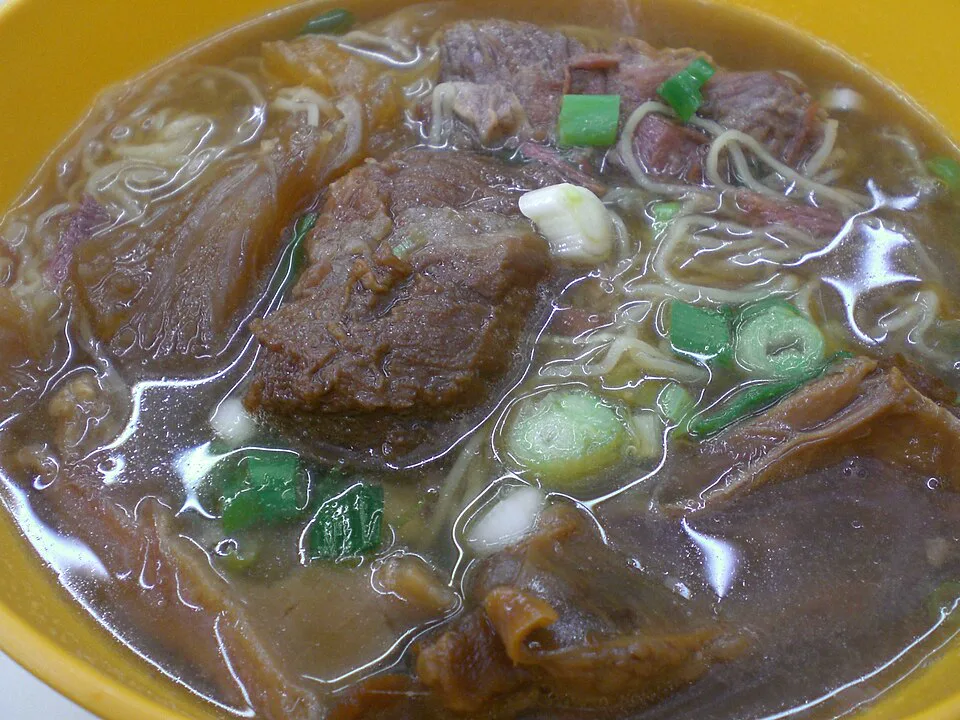Clear Soup Beef Brisket with Hor Fun (Flat Rice Noodles) — signature food visual for Sister Wah Beef Brisket