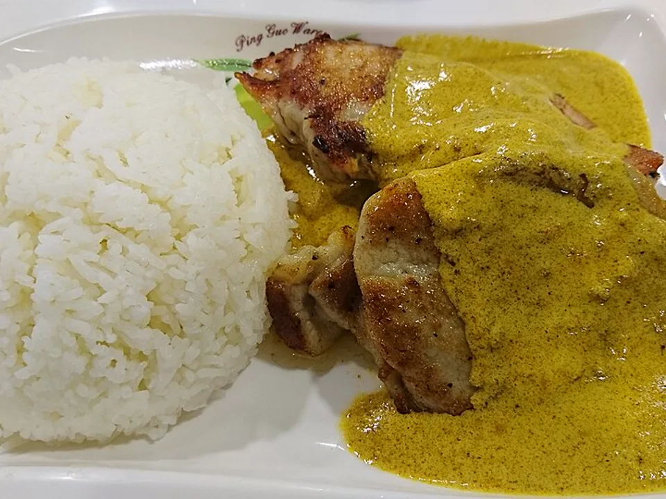 Curry Deep-Fried Pork Chop over Fried Rice (咖喱豬扒飯) — signature food visual for Sun King Yuen Curry Restaurant