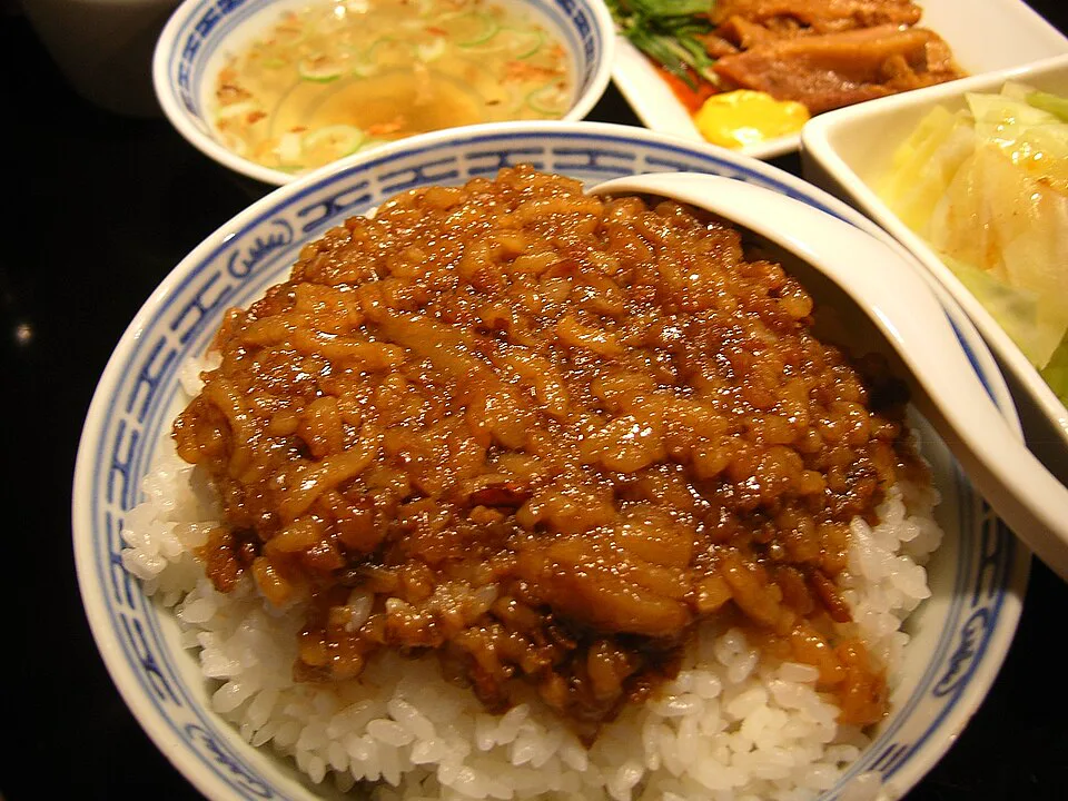 Braised Pork Rice (滷肉飯) — signature food visual for Yuan Is Here